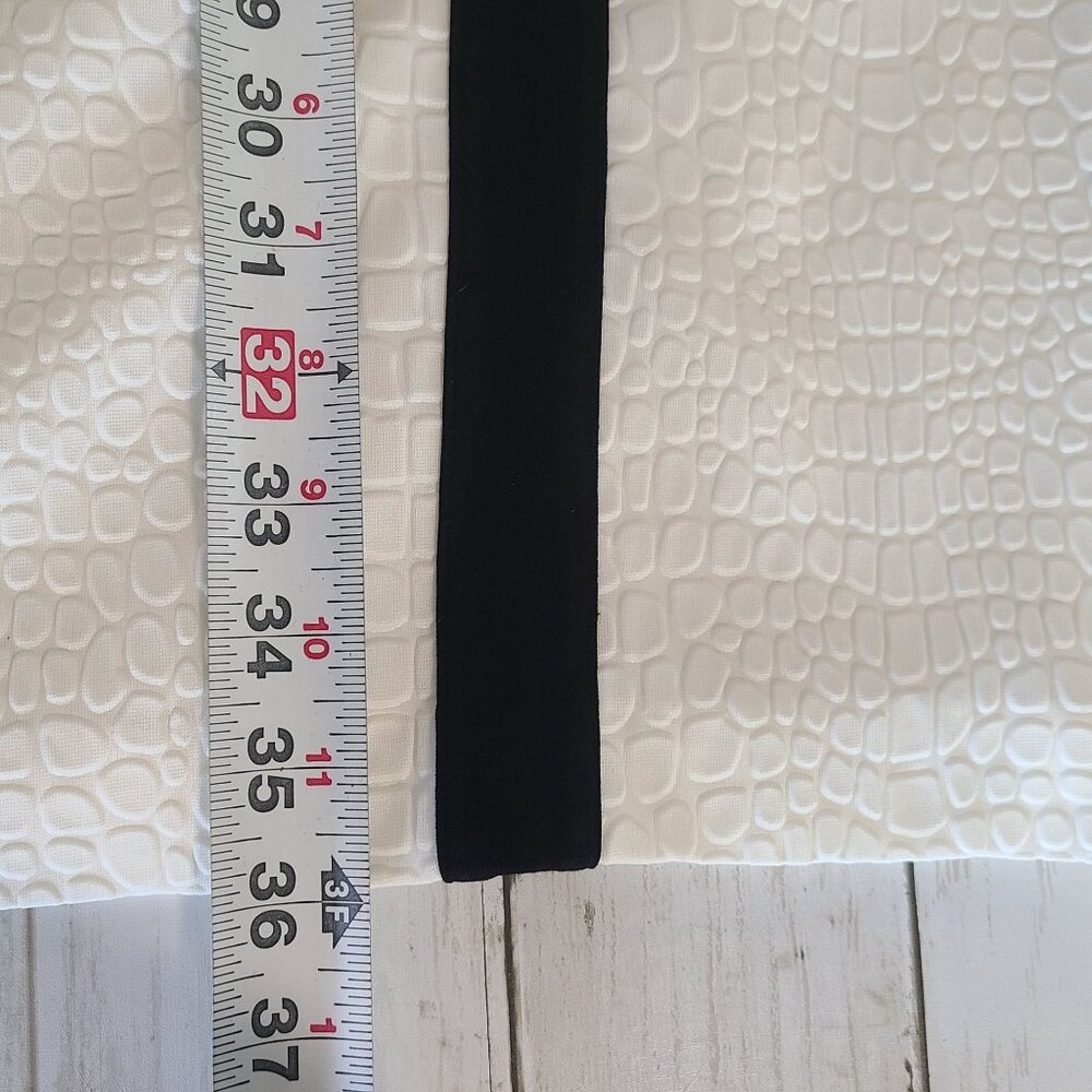 Cache Black White Colorblock Croc Embossed Dress … - image 7